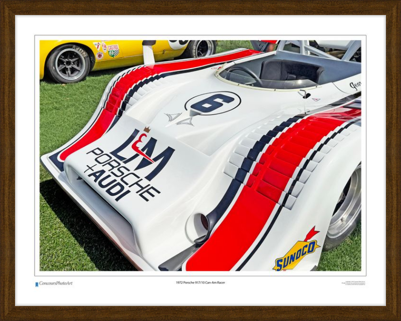 1972 Porsche 917/10 Can-Am Racer / CPA416A / Color Print