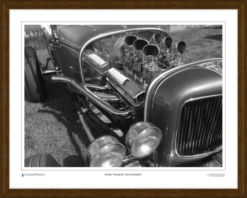1962 Ed Roth "Tweedy Pie" / CPA506B / Black and White