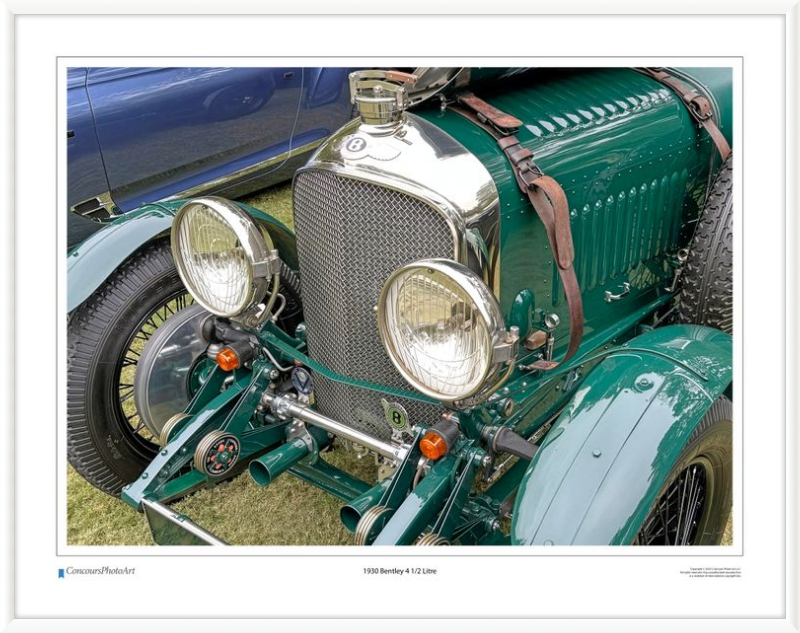 1930 Bentley 4 1/2 Litre / CPA113A / Color Print