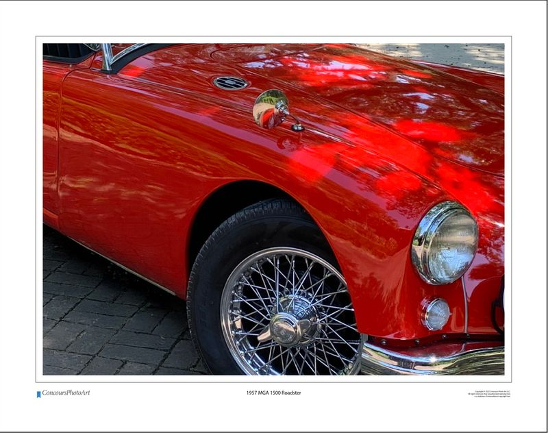 1957 MGA 1500 Roadster / CPA110A / Color Image