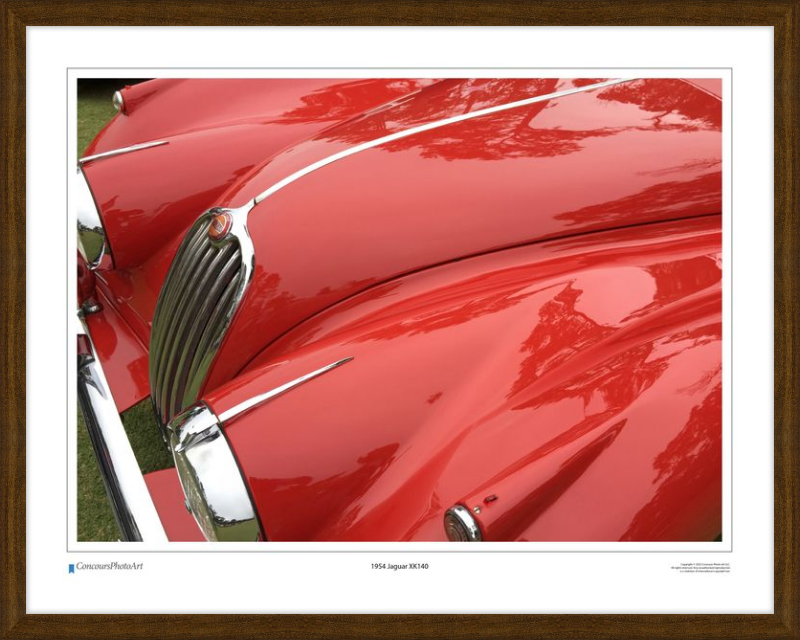 1954 Jaguar XK140 / CPA106A / Color Image