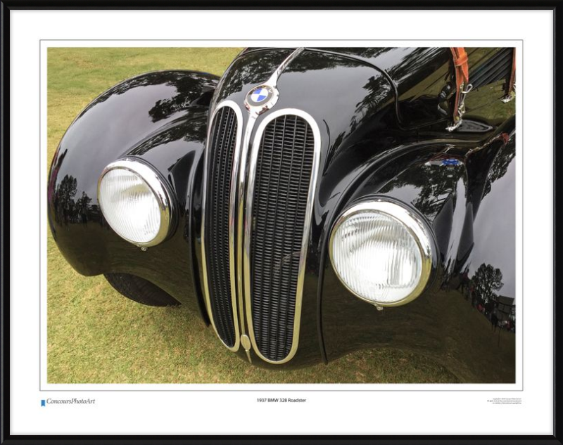 1937 BMW 328 Roadster / CPA206A / Color Print