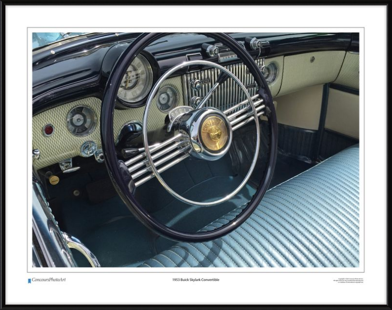 1953 Buick Skylark Convertible / CPA606A / Color Image