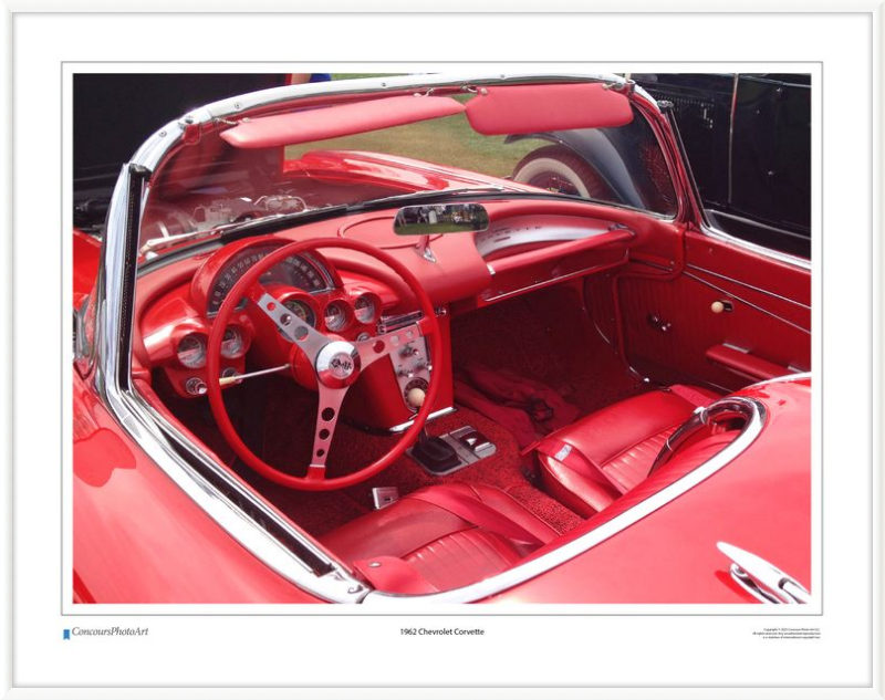 1962 Chevrolet Corvette / CPA609A / Color Image