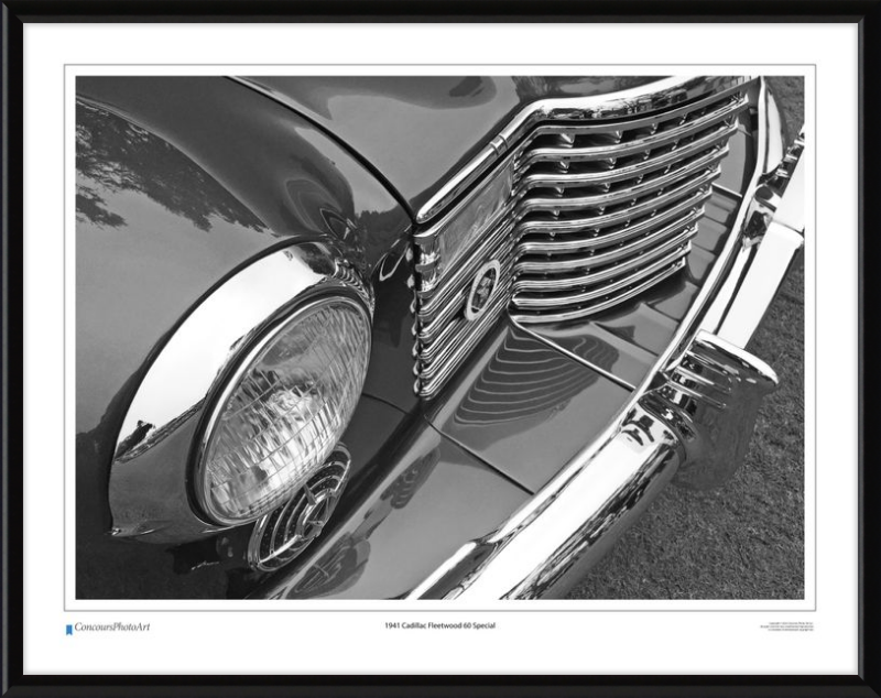 1941 Cadillac Fleetwood 60 Special / CPA321B / B&W Print