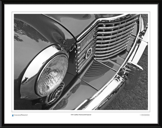 1941 Cadillac Fleetwood 60 Special / CPA321B / B&W Print