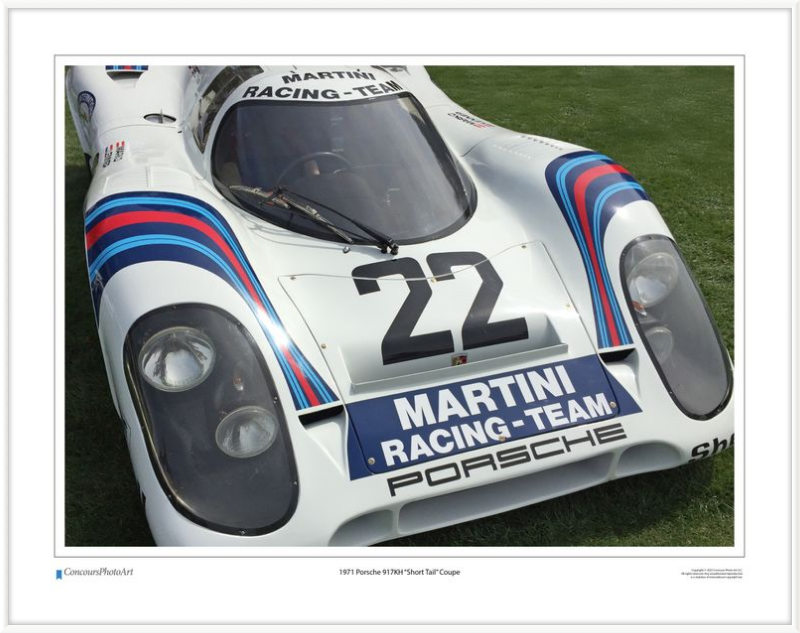 1971 Porsche 917KH "Short Tail" Coupe / CPA409A / Color Image