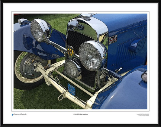 1953 HRG 1500 Roadster / CPA107C / Stylized Image