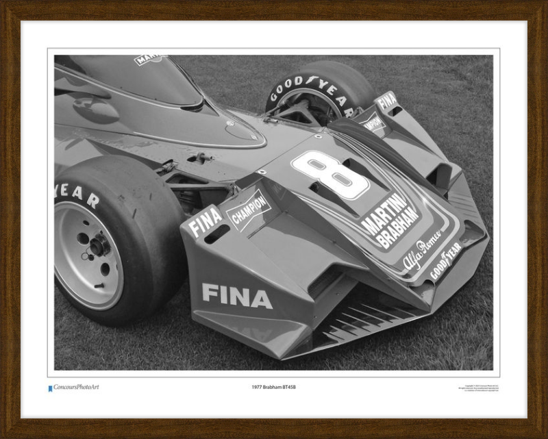 1977 Brabham BT45B / CPA412B / Black and White