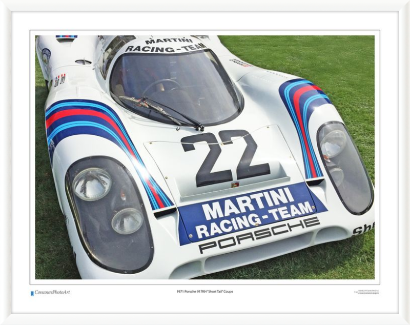 1971 Porsche 917KH "Short Tail" Coupe / CPA409A / Color Print