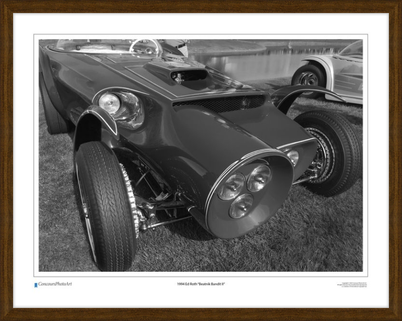 1964 Ed Roth "Orbitron" / CPA508B / Black and White