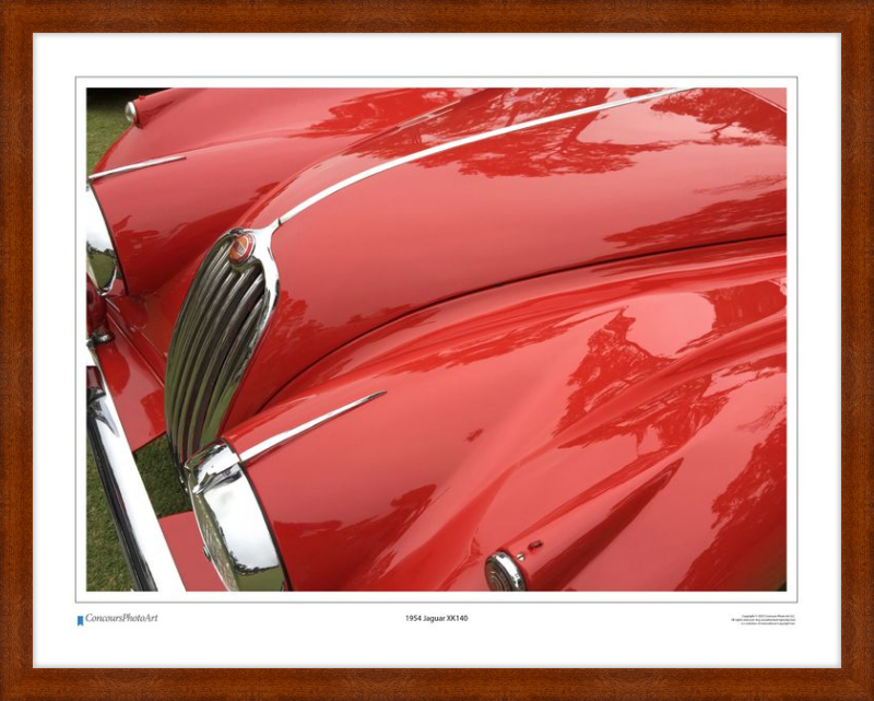 1954 Jaguar XK140 / CPA106A / Color Image