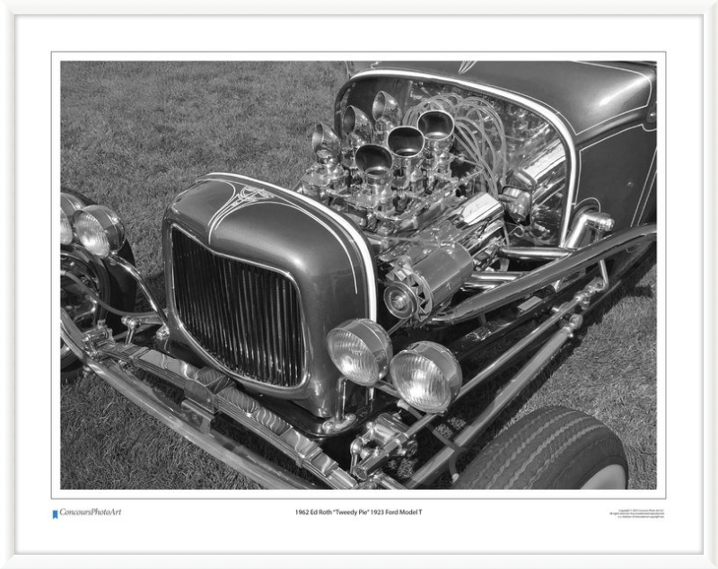 1962 Ed Roth "Tweedy Pie" / CPA502B / Black and White