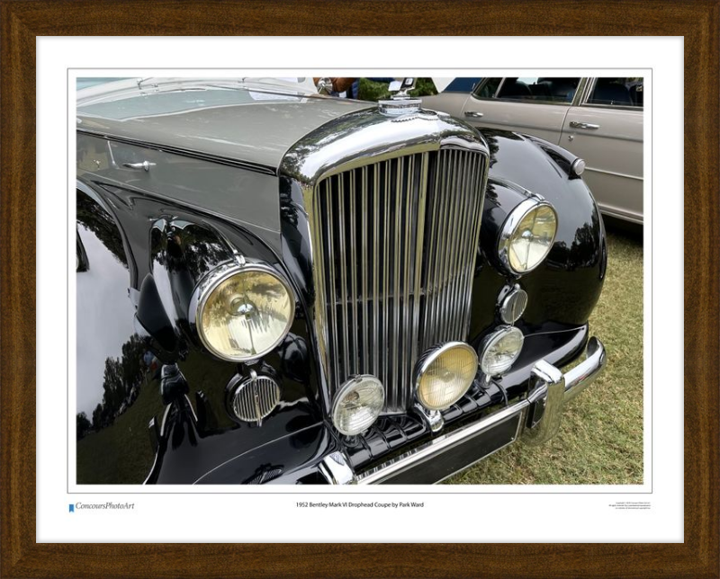 1952 Bentley Mark VI Drophead Coupe by Park Ward / CPA114A / Color Print