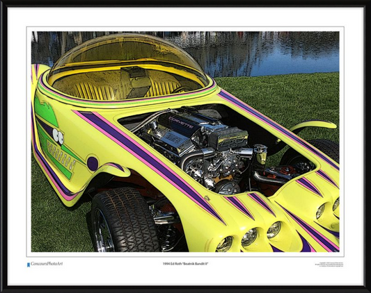 1994 Ed Roth "Beatnik Bandit II" / CPA507C / Stylized Image
