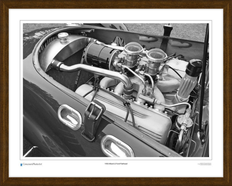 1950 Allard J2 Ford Flathead / CPA701B / Black and White