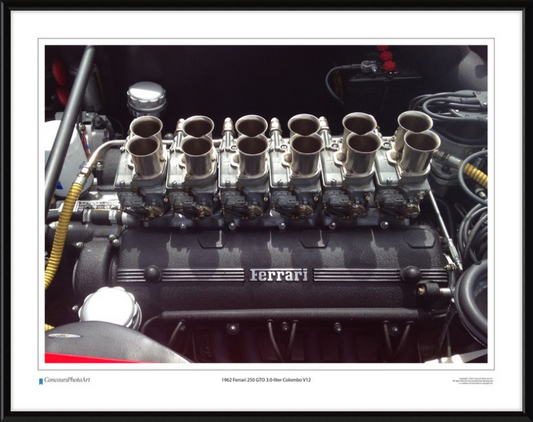 1962 Ferrari 250 GTO 3.0-liter Colombo V12 / CPA705A / Color Image