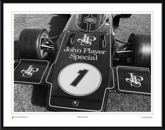 1970 Lotus 72/5 / CPA405B / Black and White
