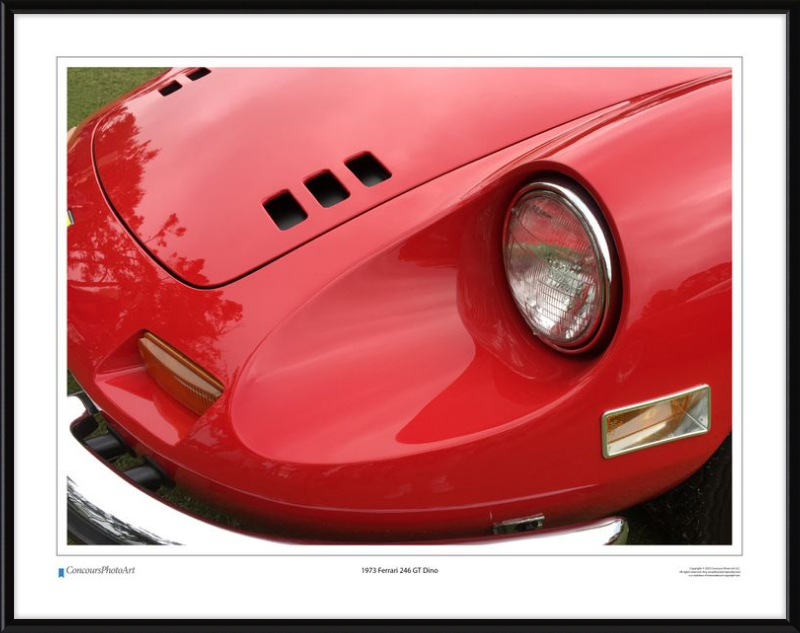 1973 Ferrari 246 GT Dino / CPA208A / Color Image