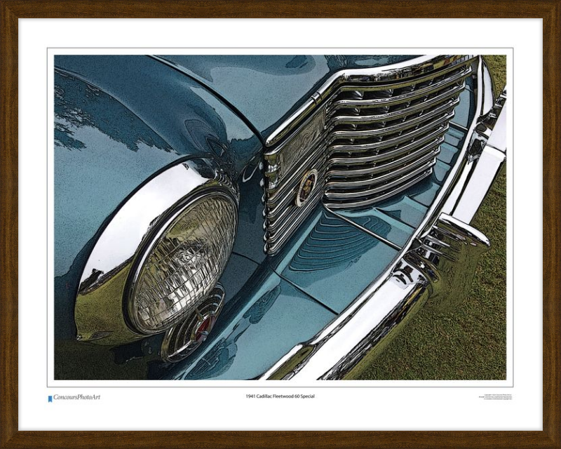 1941 Cadillac Fleetwood 60 Special / CPA321C / Stylized Print