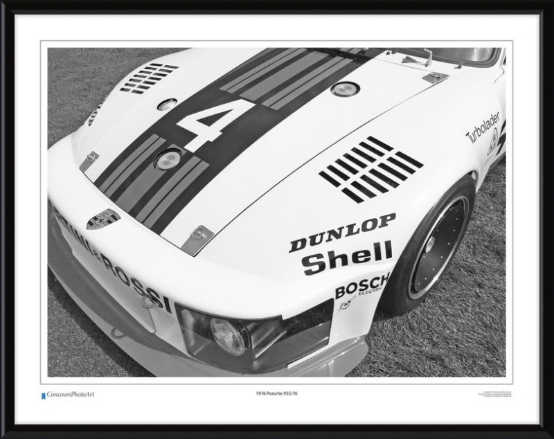 1976 Porsche 935/76 / CPA414B / B&W Print