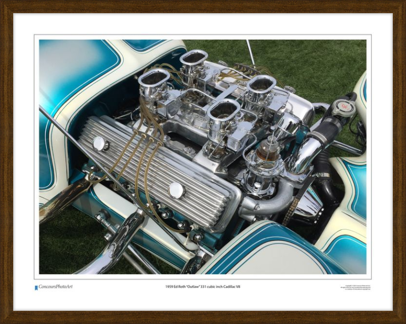 1959 Ed Roth “Outlaw” 331 cubic inch Cadillac V8 / CPA706A / Color Image