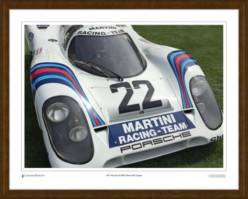 1971 Porsche 917KH "Short Tail" Coupe / CPA409A / Color Image