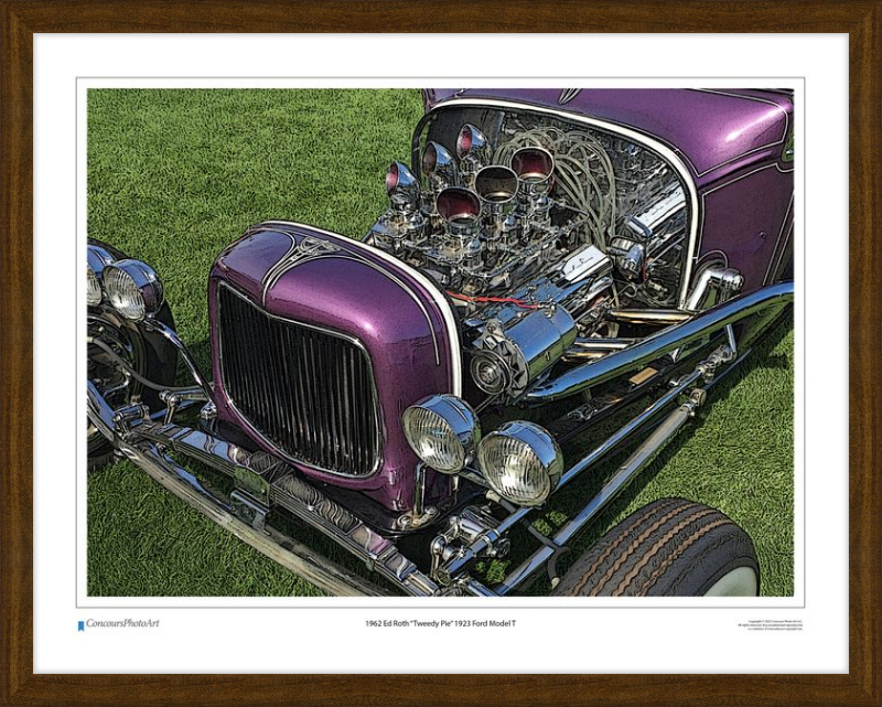 1962 Ed Roth "Tweedy Pie" / CPA502C / Stylized Image