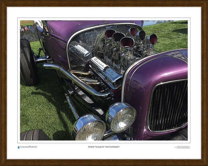 1962 Ed Roth "Tweedy Pie" / CPA506C / Stylized Image