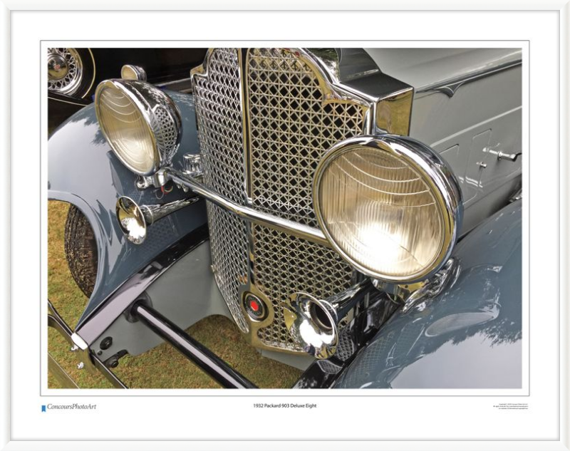 1932 Packard 903 Deluxe Eight / CPA312A / Color Print