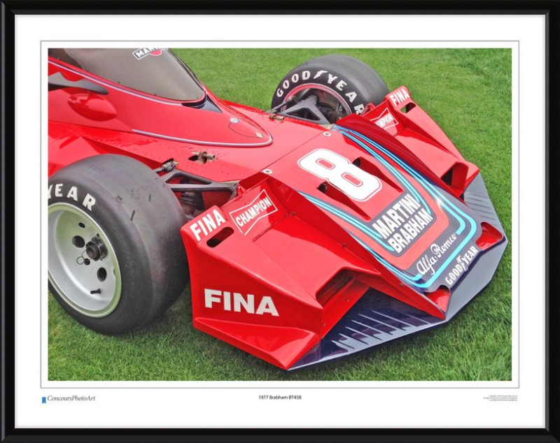 1977 Brabham BT45B / CPA412A / Color Print