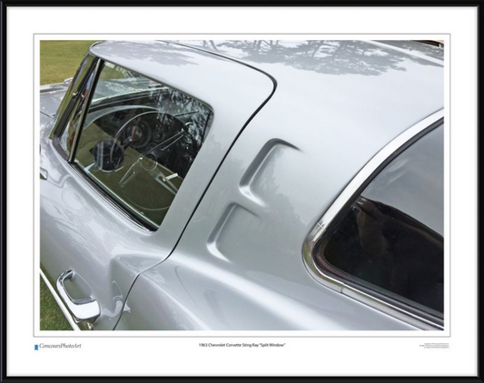 1963 Chevrolet Corvette Sting Ray "Split Window" / CPA301A / Collor Print