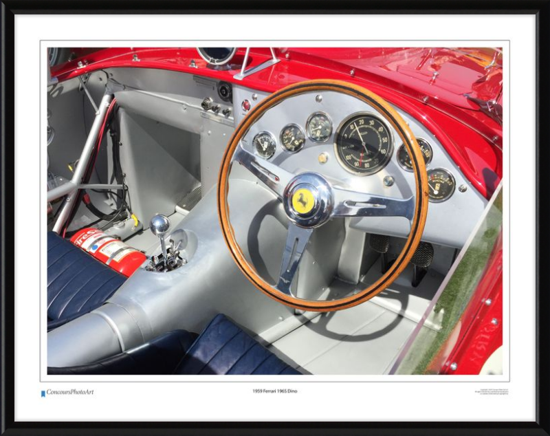 1959 Ferrari 196S Dino / CPA604A / Color Print