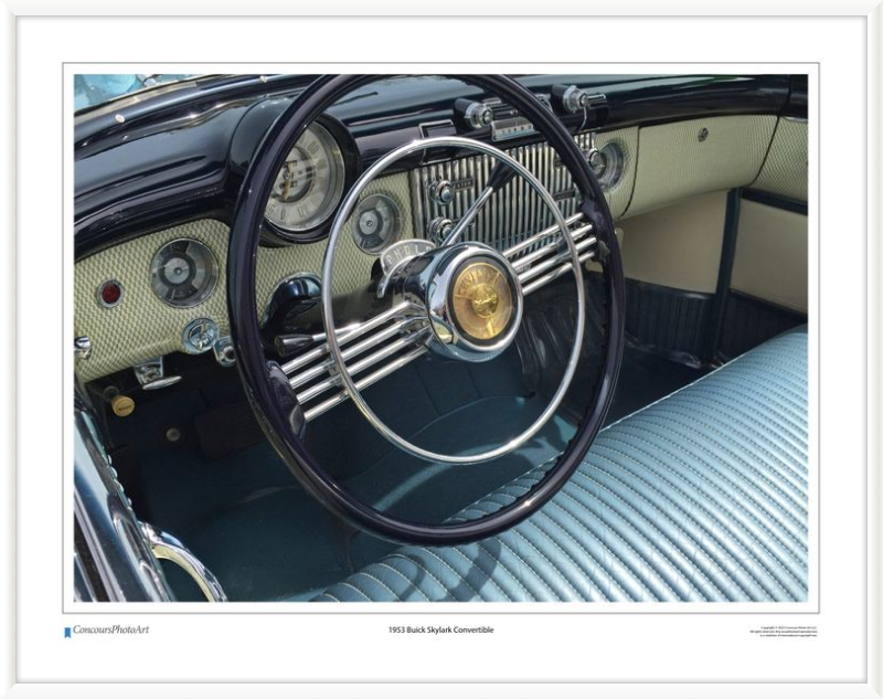 1953 Buick Skylark Convertible / CPA606A / Color Image