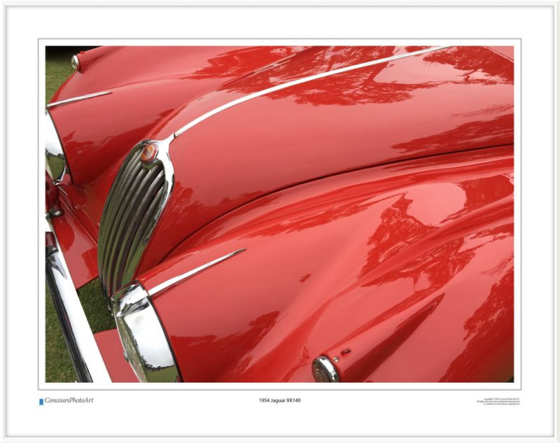 1954 Jaguar XK140 / CPA106A / Color Image