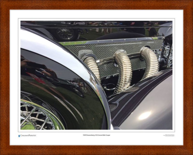 1929 Duesenberg J/SJ Convertible Coupe / CPA314A / Color Print