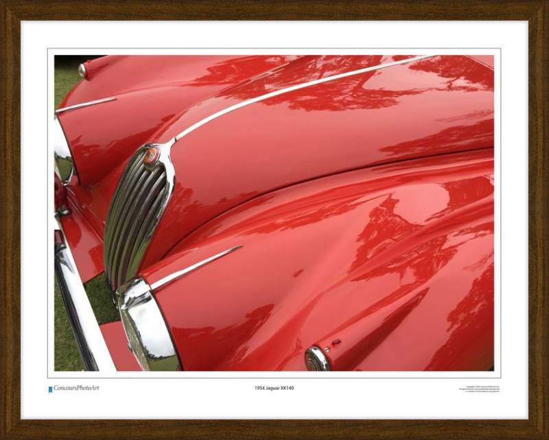 1954 Jaguar XK140 / CPA106A / Color Image
