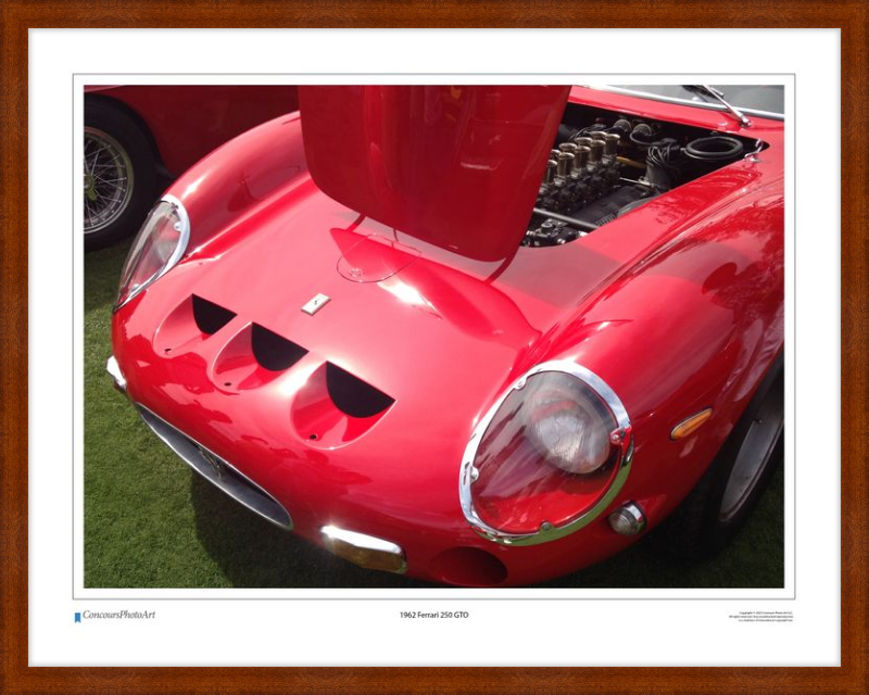 1962 Ferrari 250 GTO / CPA202A / Color Image