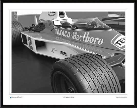 1974 McLaren M23/8 / CPA407B / Black and White