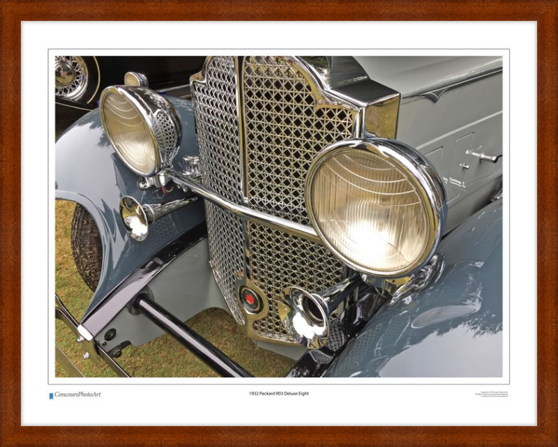 1932 Packard 903 Deluxe Eight / CPA312A / Color Print
