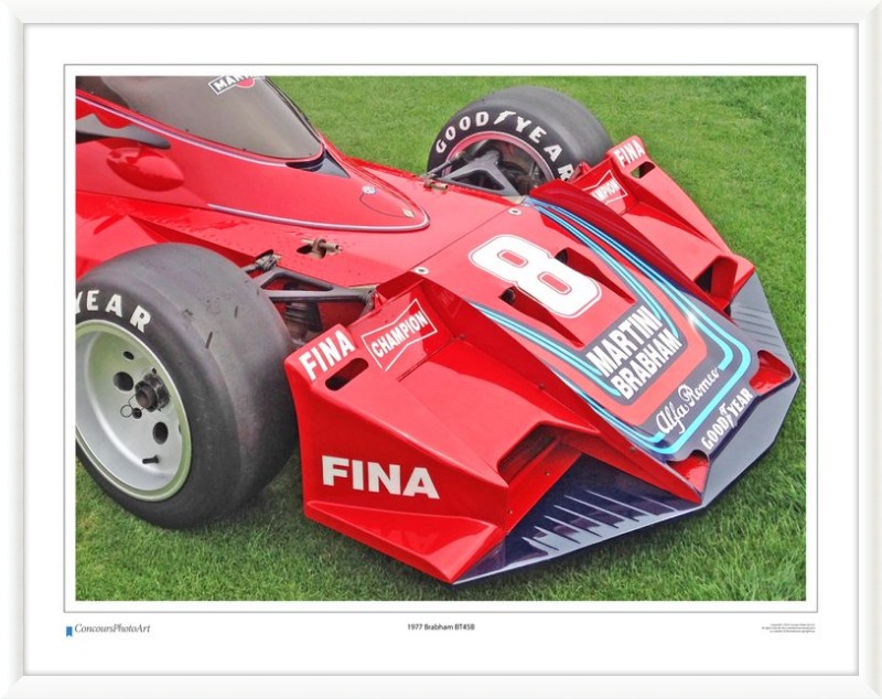 1977 Brabham BT45B / CPA412A / Color Print
