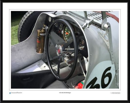 1935 MG PA/PB Midget / CPA607A / Color Image
