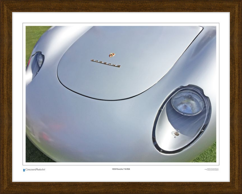 1959 Porsche 718 RSK / CPA212A / Color Print