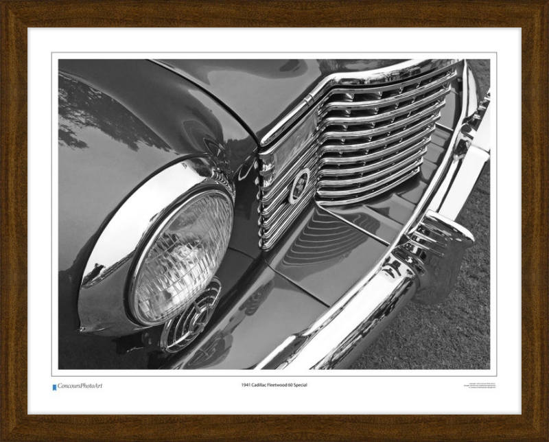 1941 Cadillac Fleetwood 60 Special / CPA321B / B&W Print