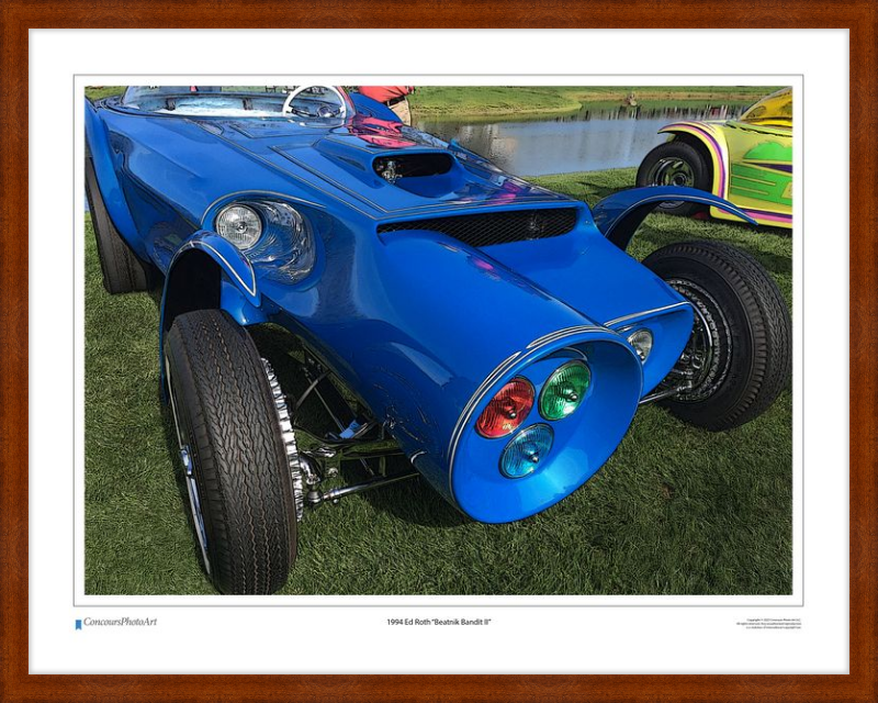 1959 Ed Roth "Outlaw" / CPA510C / Stylized Image