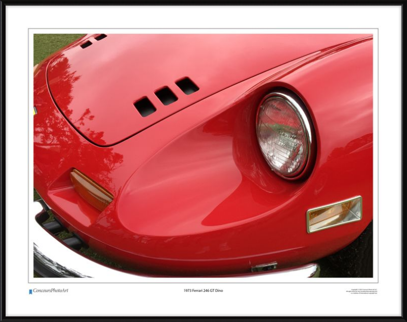 1973 Ferrari 246 GT Dino / CPA208A / Color Image