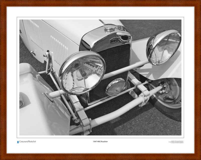 1947 HRG Roadster / CPA102B / Black and White