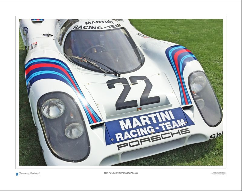 1971 Porsche 917KH "Short Tail" Coupe / CPA409A / Color Print