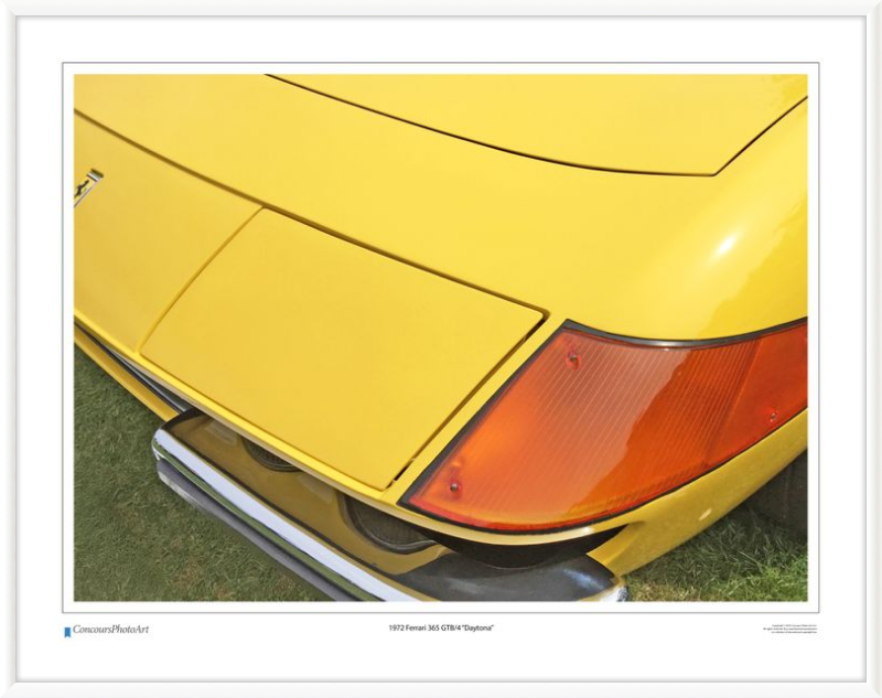 1972 Ferrari 365 GTB/4 “Daytona” / CPA205A / Color Print