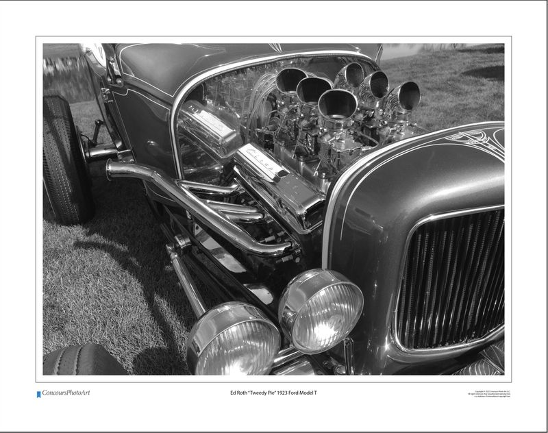 1962 Ed Roth "Tweedy Pie" / CPA506B / Black and White
